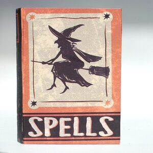 HALLOWEEN WITCH SPELL BOOK Stash Book Mini Spell Book